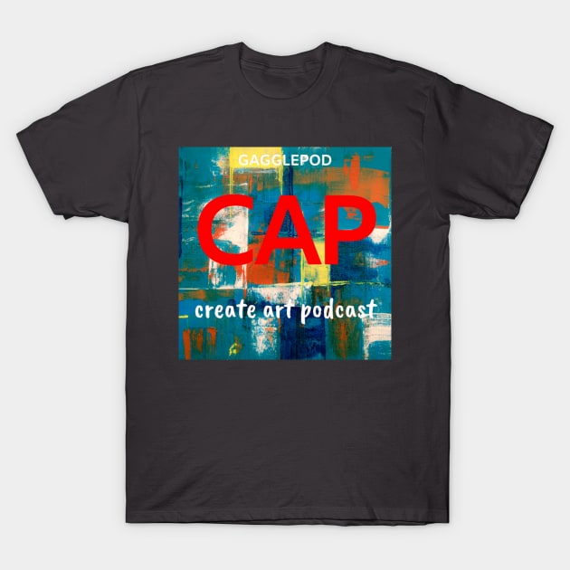 CAP Logo T-Shirt by Create Art Podcast